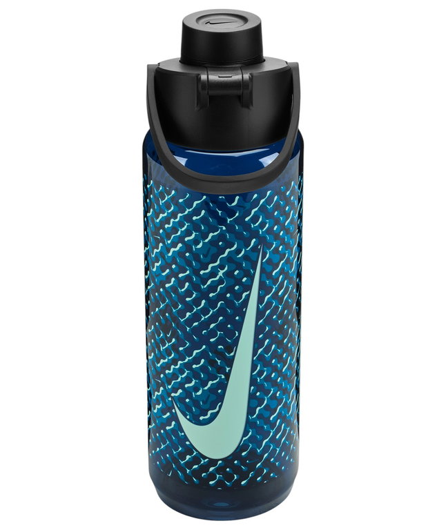 Nike Drink Bottle TR Renew Recharge Chug Bottle Graphic ACG blue 709ml